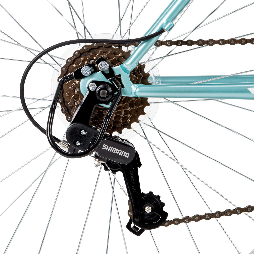 Huffy 26" Rock Creek Women's 18-Speed Mountain Bike, Mint S3745