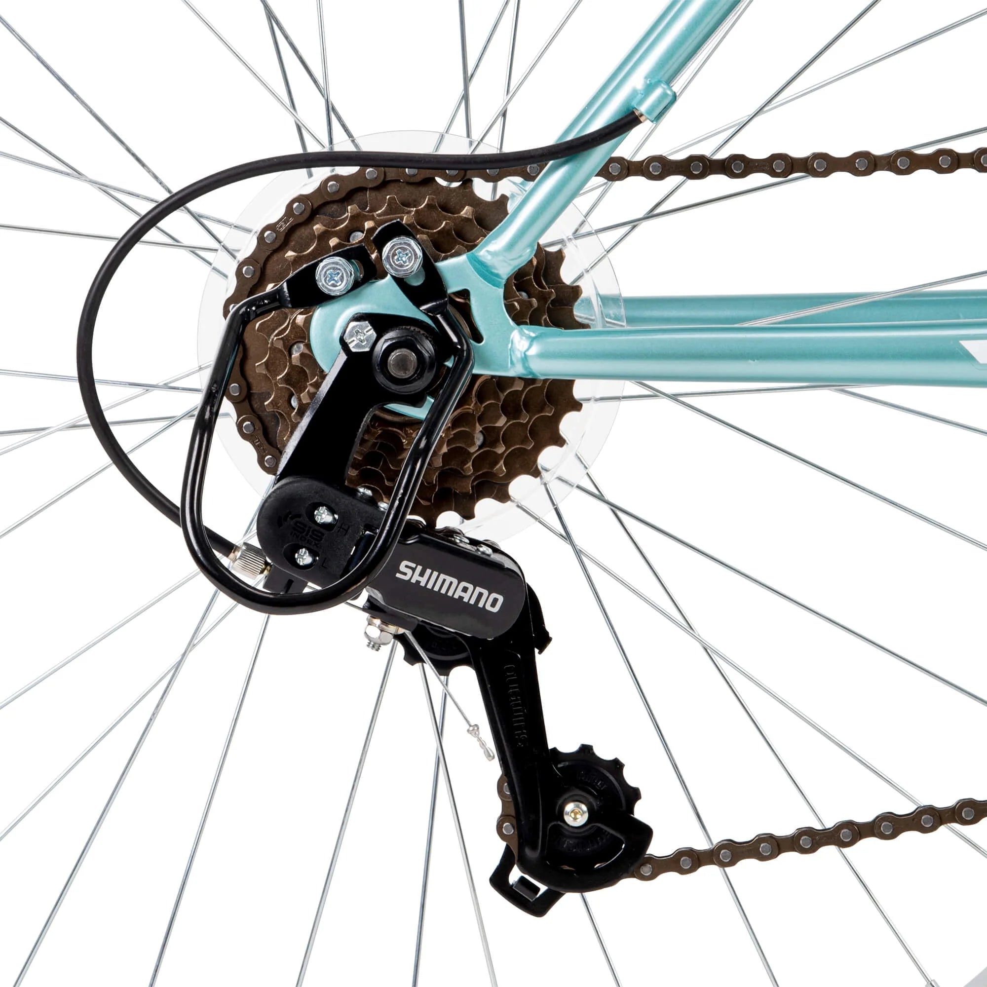 Huffy 26" Rock Creek Women's 18-Speed Mountain Bike, Mint S3745