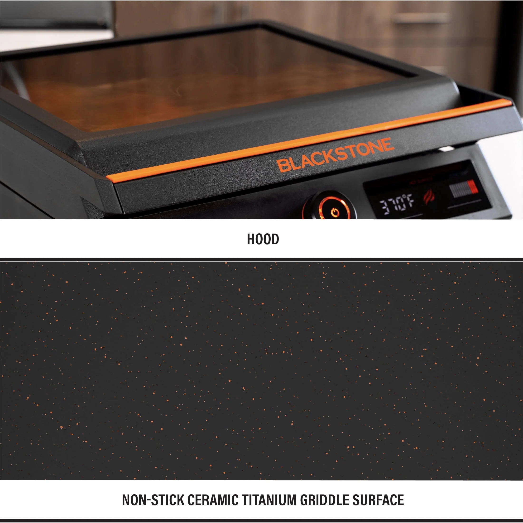 Blackstone E-Series 17 Electric Tabletop Griddle with Hood R7812