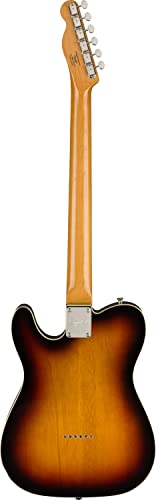 Squier Classic Vibe 70s Thinline Telecaster Electric Guitar Natural Maple Fingerboard W3907