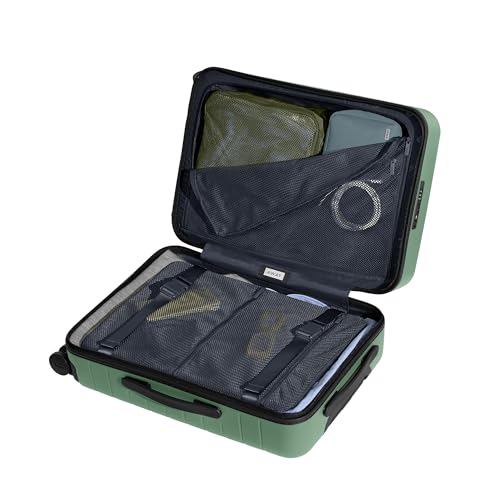 Away Bigger Carry-On Luggage, Hardside Spinner Suitcase, TSA Lock, Navy Blue E50450