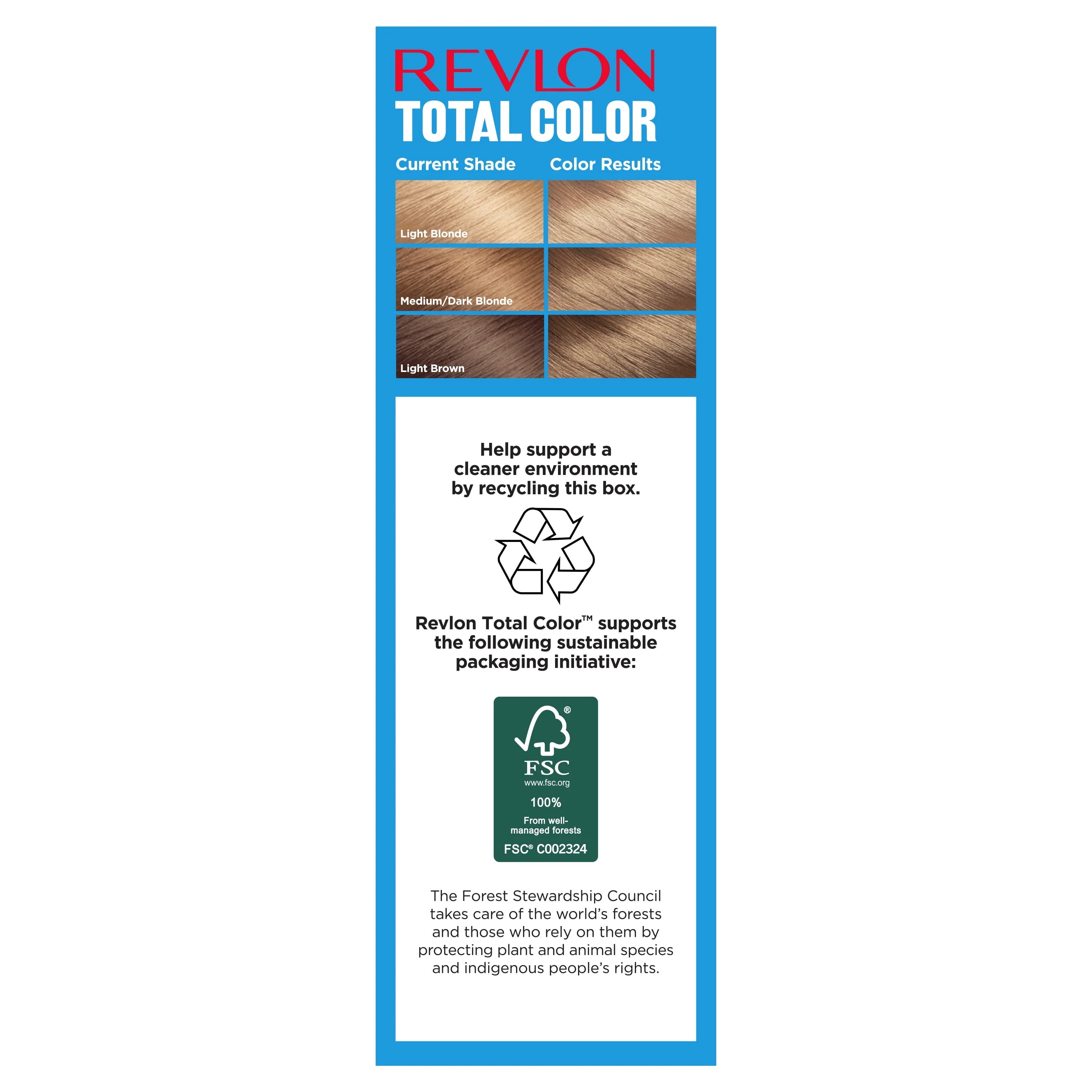 Revlon Total Color Permanent Hair Color, 535 Medium Golden Mahogany X49899