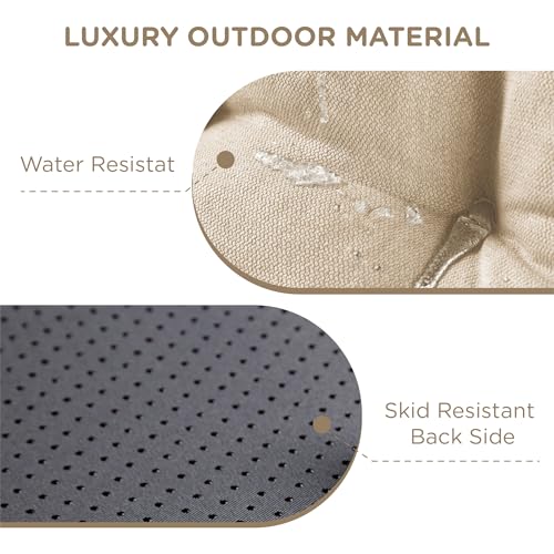 Codi Outdoor Rocking Chair Cushion, Water Resistant, Sage 1PK P38027