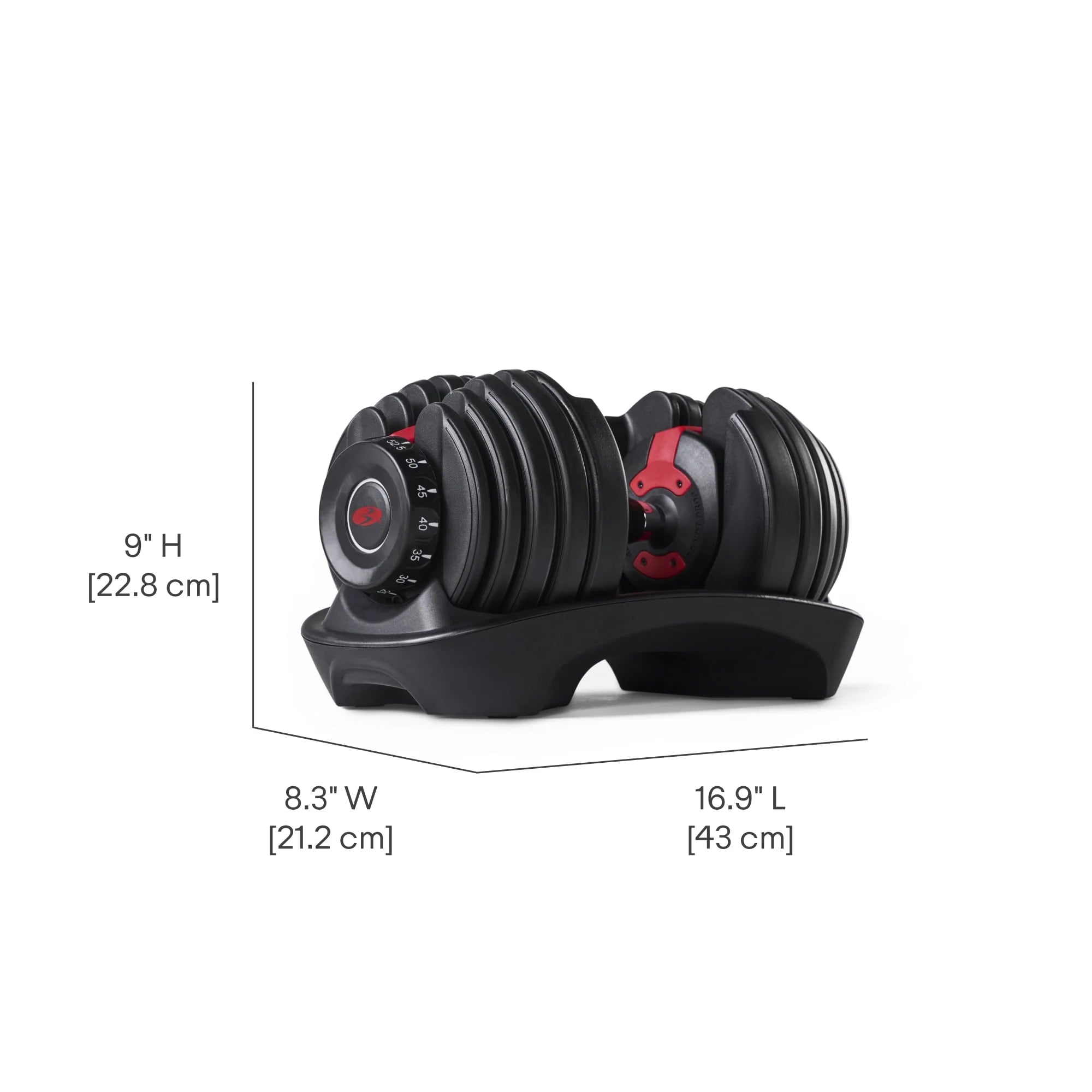 Bowflex SelectTech 552 Adjustable Dumbbell, Single V80937
