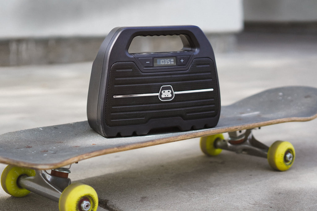 G-Project G-GO Rugged Water Resistant Portable Bluetooth Boombox Speaker with FM Radio X468