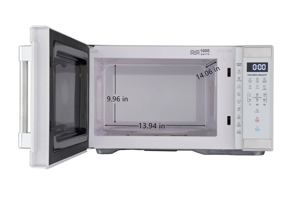 Hamilton Beach 1.1 cu ft Countertop Microwave Oven Stainless Steel U764319