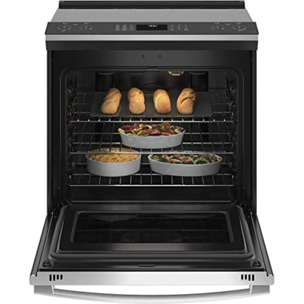 GE Profile PSS93YPFS 5.3 Cu. Ft. Smart Electric Convection Range F2263