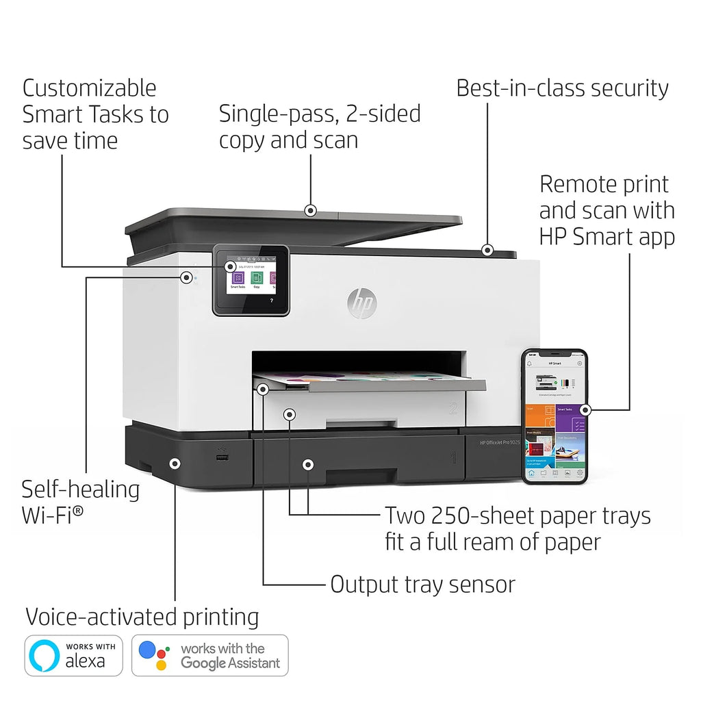 HP OfficeJet Pro 9025 Wireless All-in-One Color Printer X85703