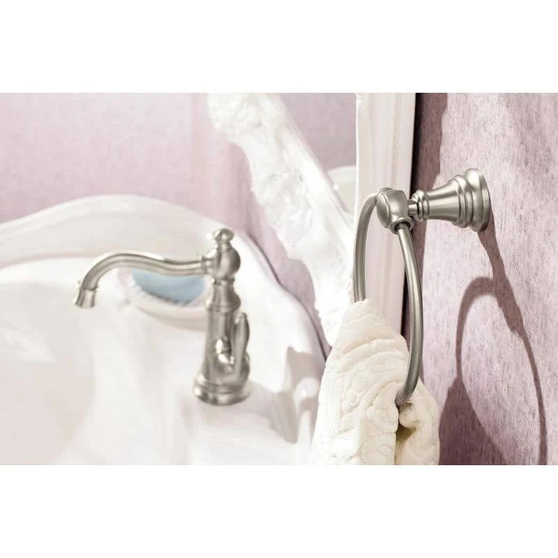 Moen S42107 Weymouth Single Handle Bathroom Faucet Matte Black Q6127