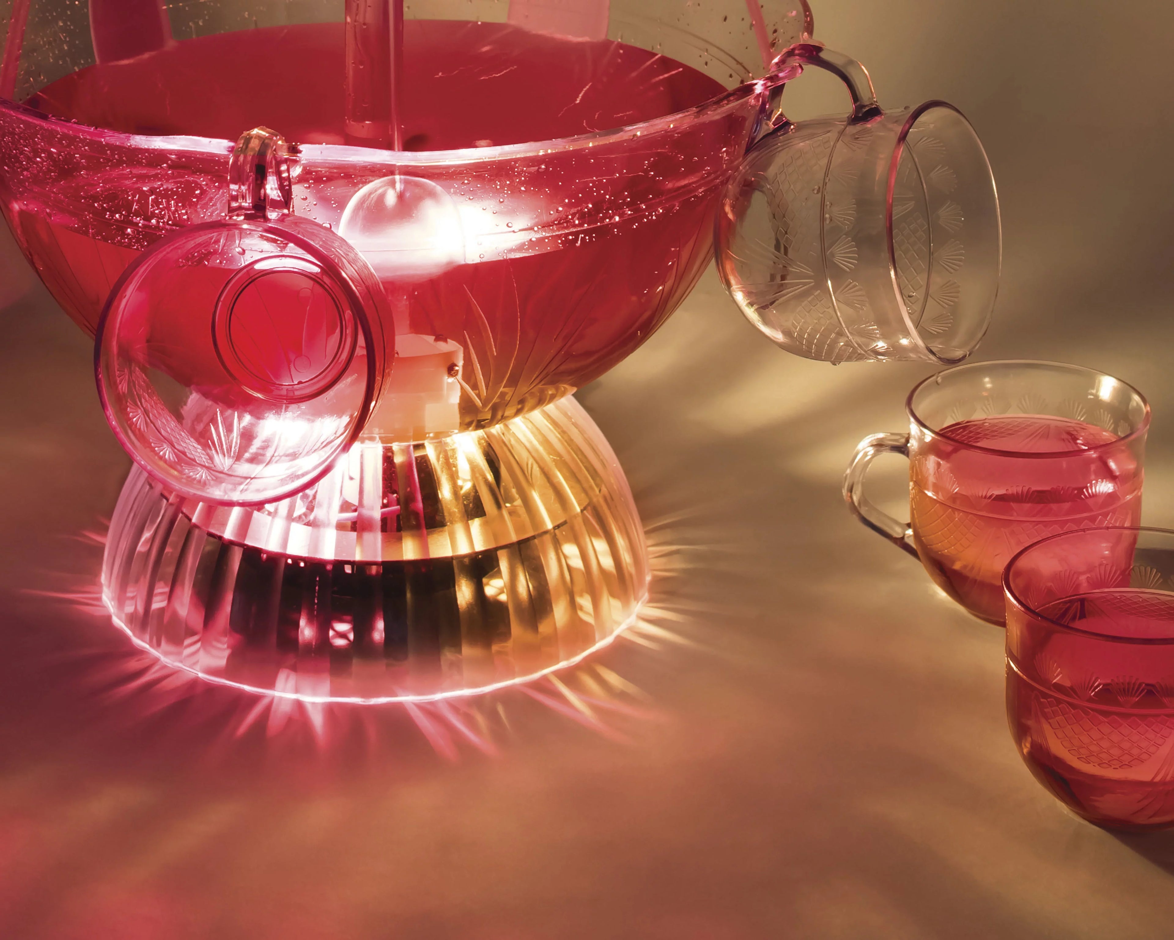 Nostalgia Vintage Collection Lighted Party Fountain W284