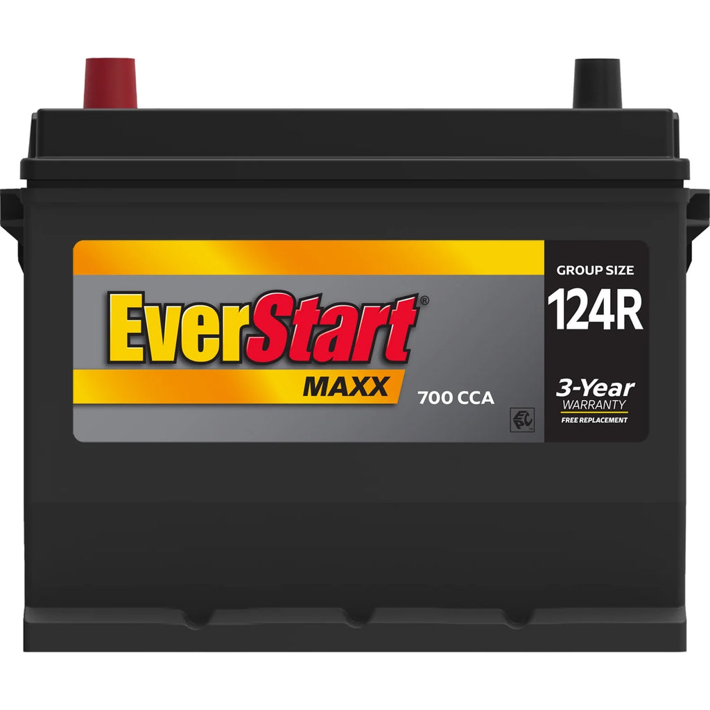 EverStart Maxx Lead Acid Automotive Battery Group Size 124R 12V 700 CCA M7057