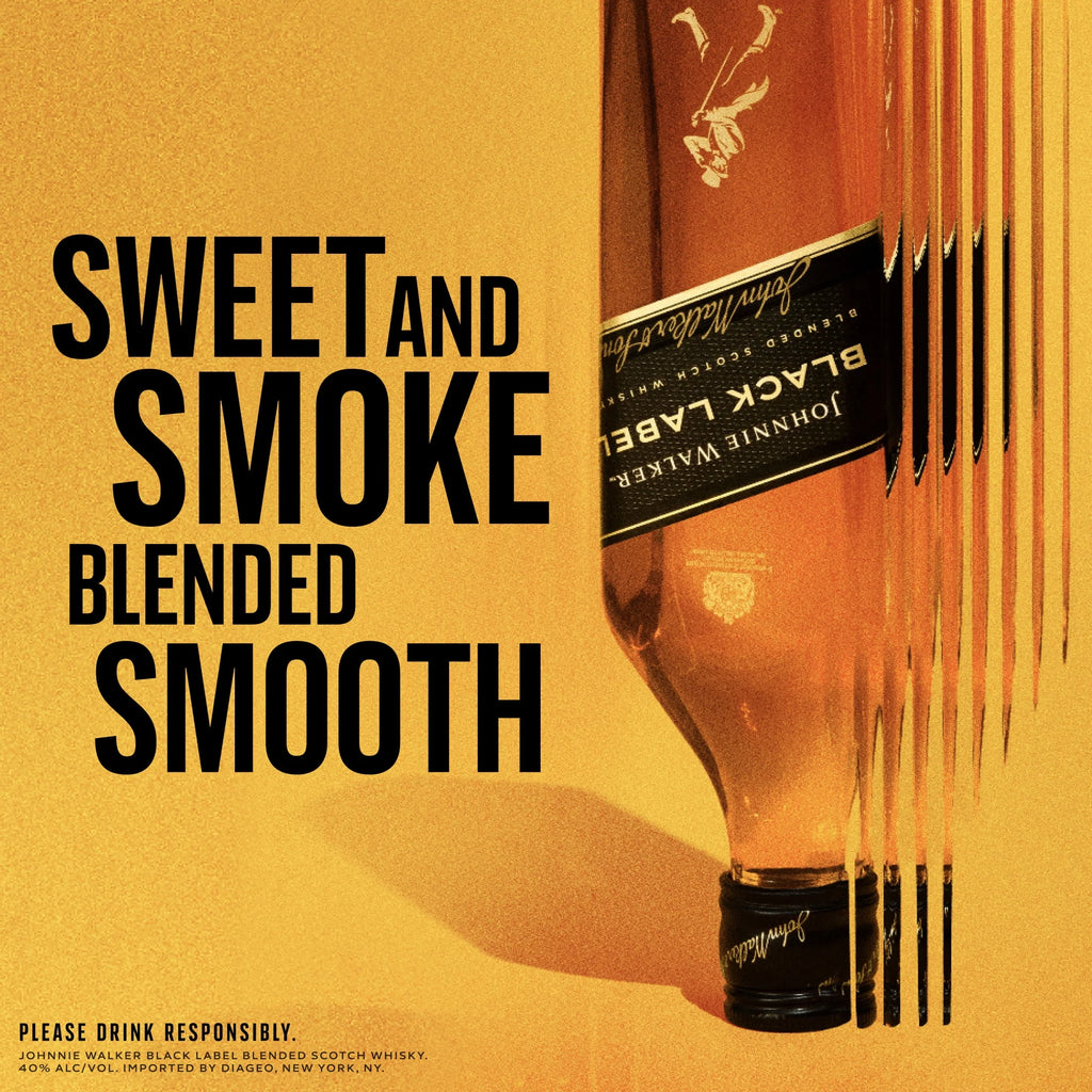 Johnnie Walker Black Label Blended Scotch Whisky 1.75L D493959