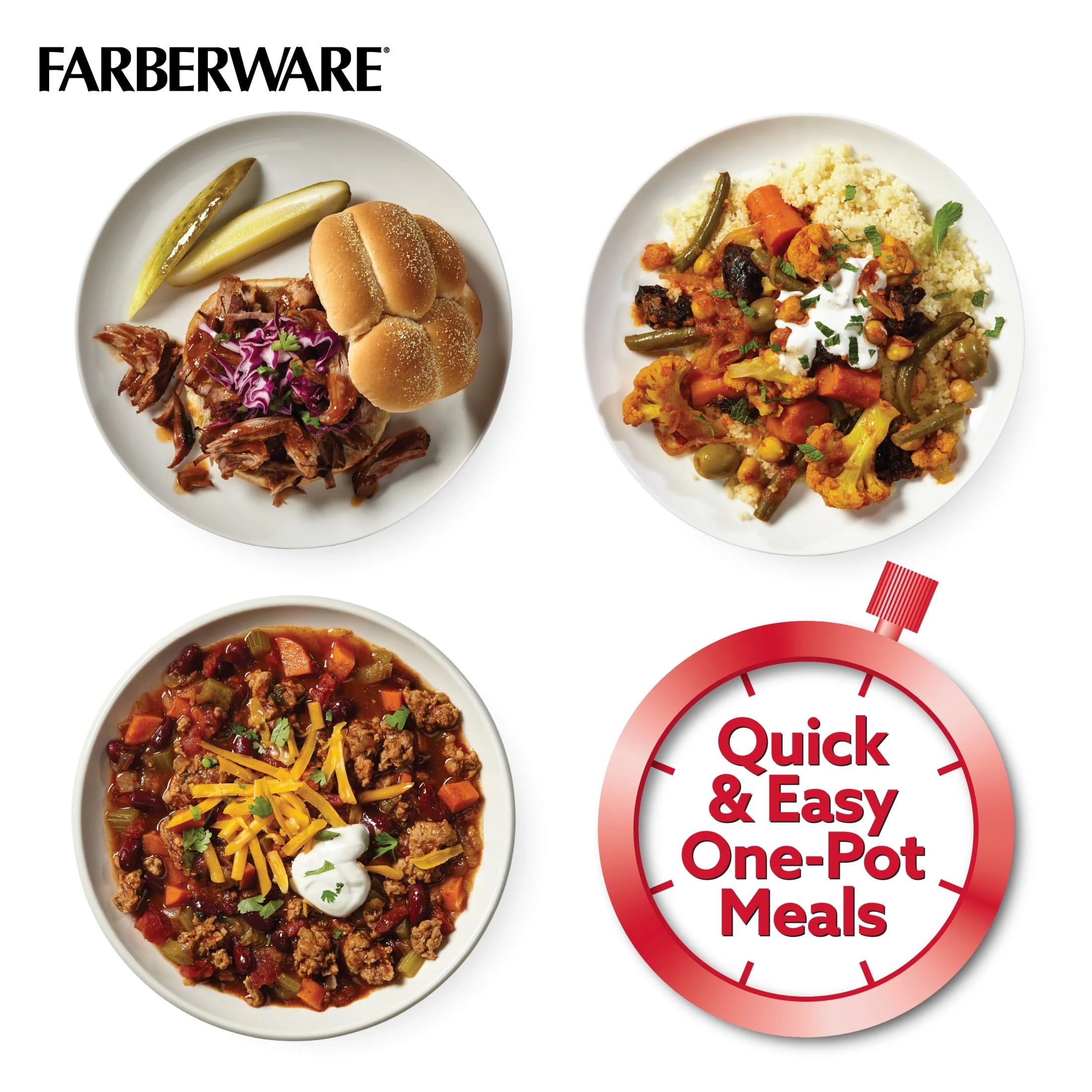 Farberware 6-Quart Aluminum Stovetop Pressure Cooker D2692