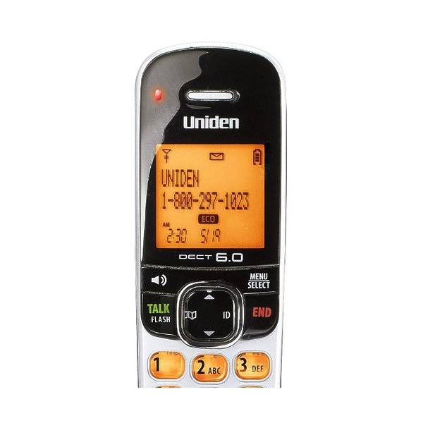 Uniden D1760-5 Expandable Cordless Phone with 5 Additional Handsets H211
