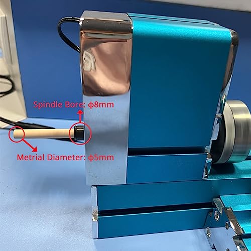 CJC All Metal Miniature Lathe 36W 20000RPM for DIY CNC Woodworking H272670