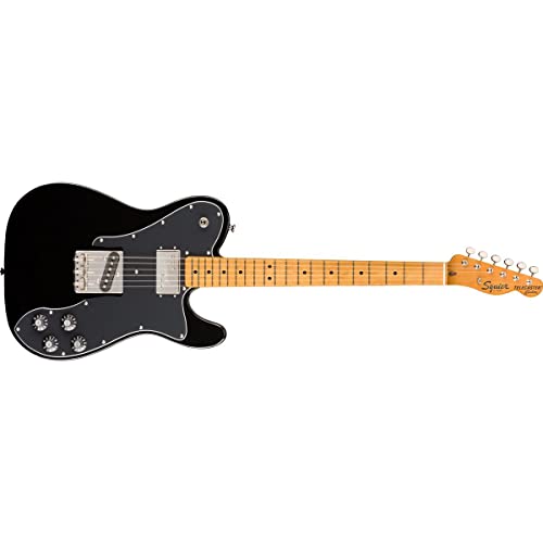Squier Classic Vibe 70s Thinline Telecaster Electric Guitar Natural Maple Fingerboard W3907