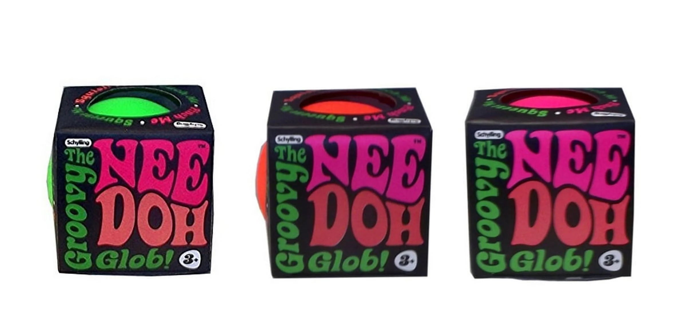 Nee Doh Groovy Glob Squeeze Toy, Ages 3+ B890