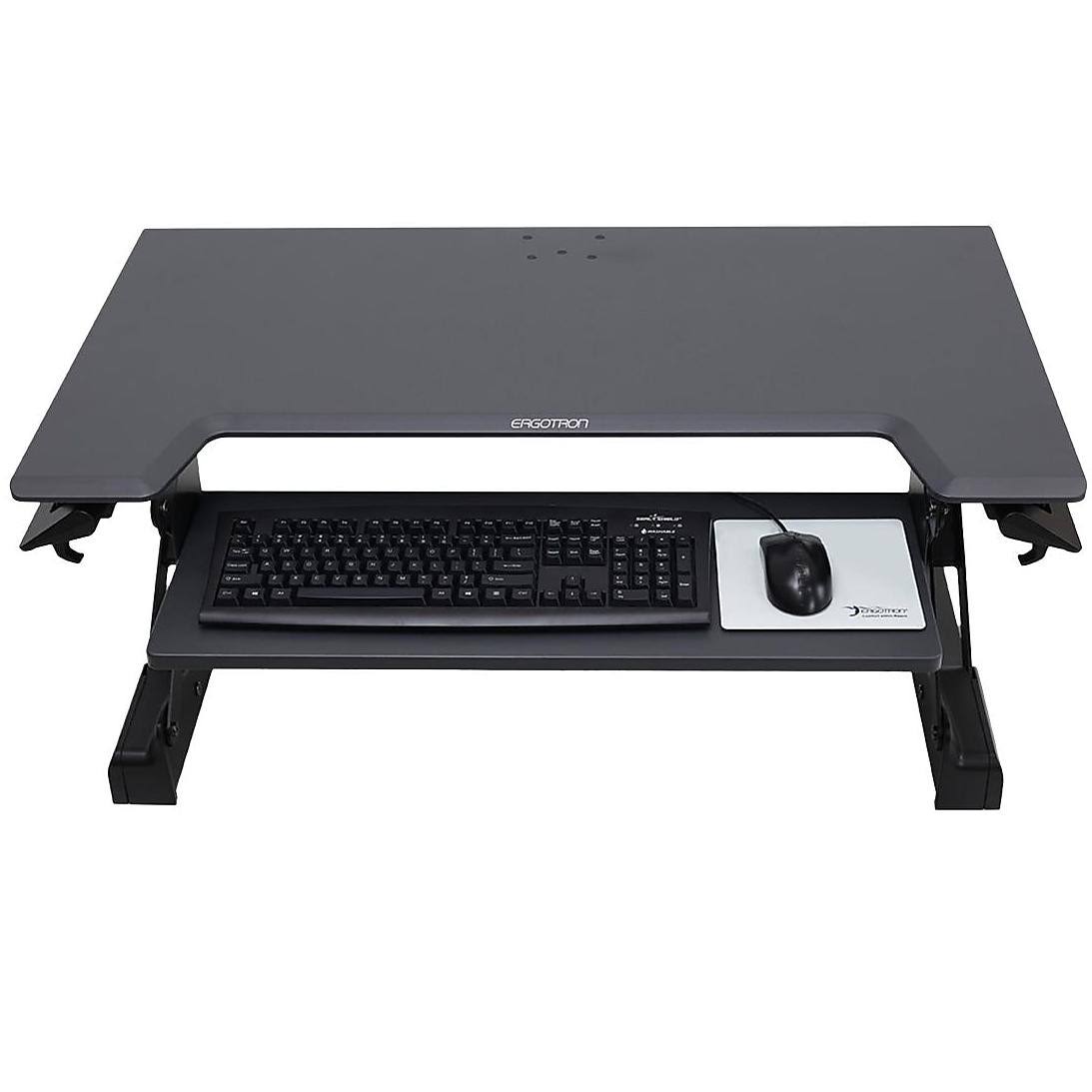 Ergotron WorkFit Sit-Stand Desktop Workstation, Black V268517