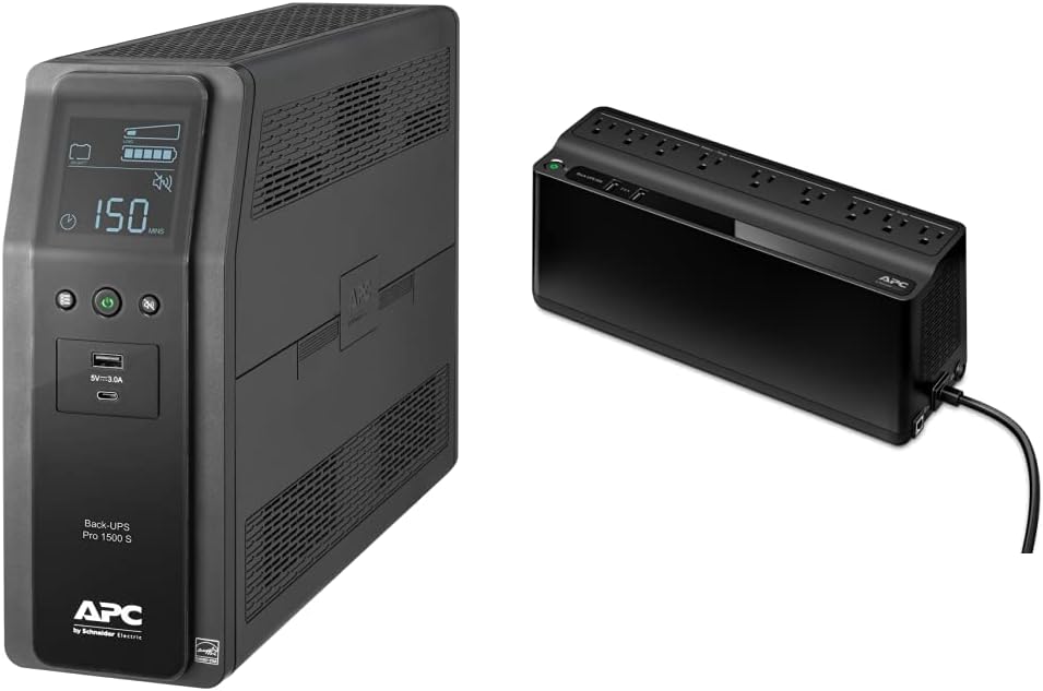 APC BR1500MS2 UPS 1500VA Sine Wave Battery Backup with AVR V584
