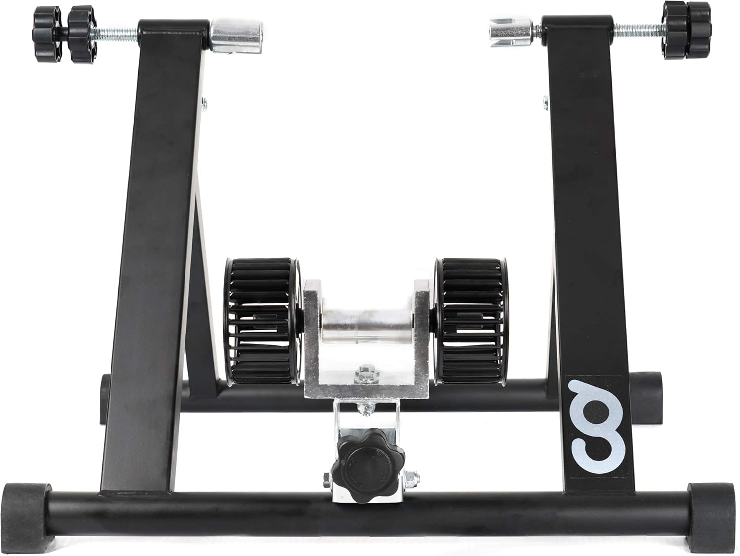 CyclingDeal Wind Resistance Bike Trainer Stand with Front Block Riser & Skewers Y98446