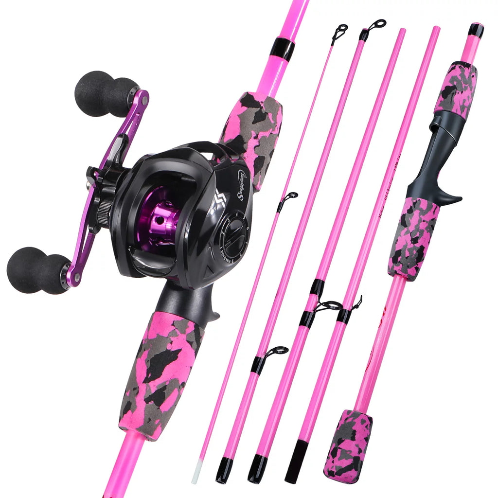 Sougayilang Casting Fishing Rod and Reel Combo W614415