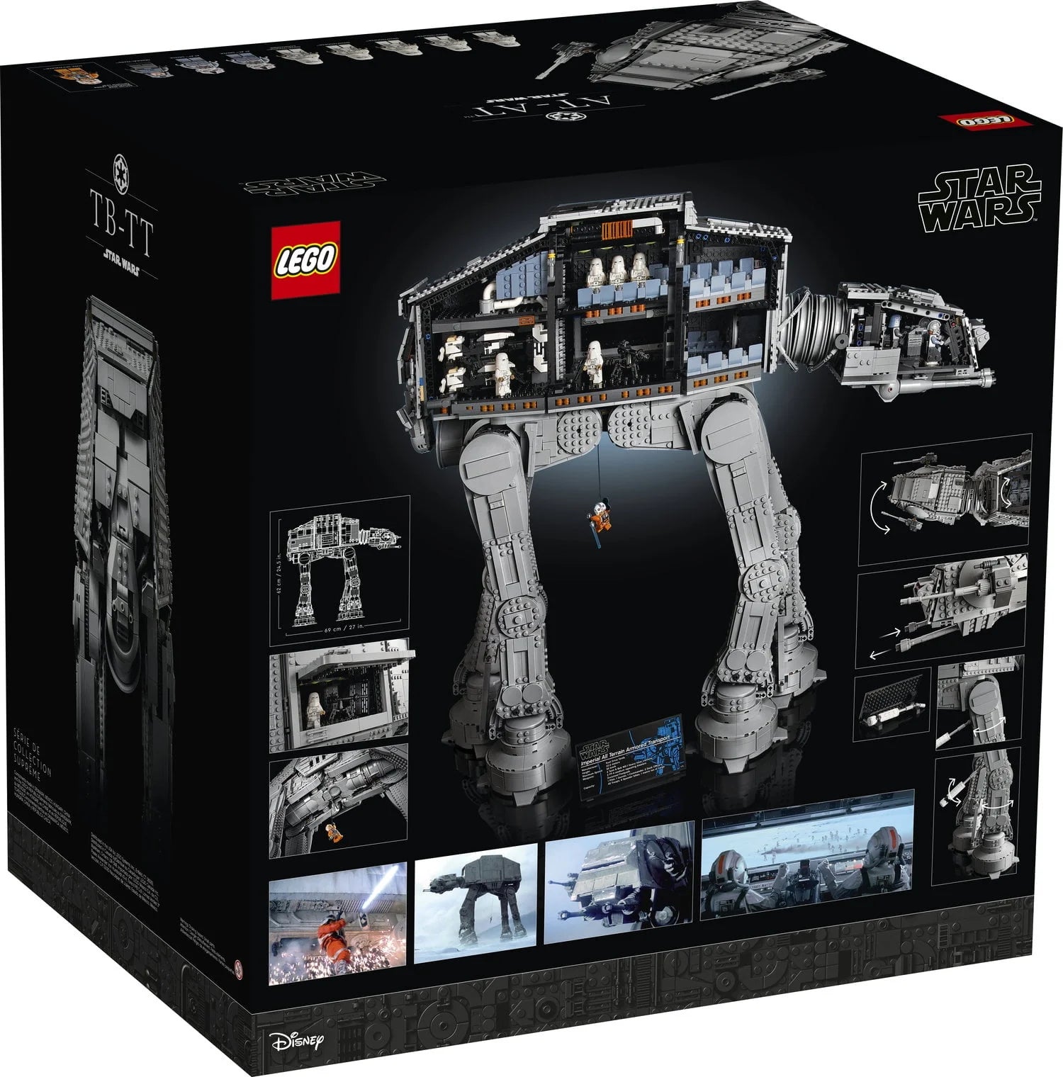 LEGO Star Wars AT-AT 75313 Creative Building Kit for Adults, 6,785 Pieces W188