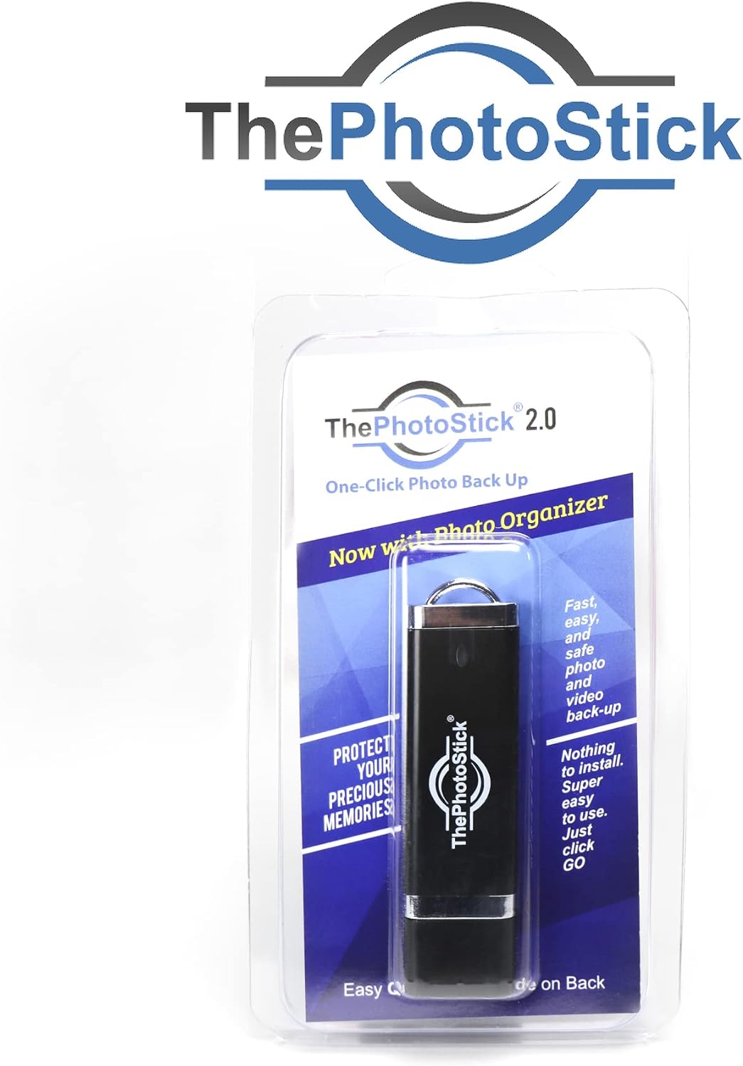 ThePhotoStick 128GB Photo and Video Backup, 2 Pack I326