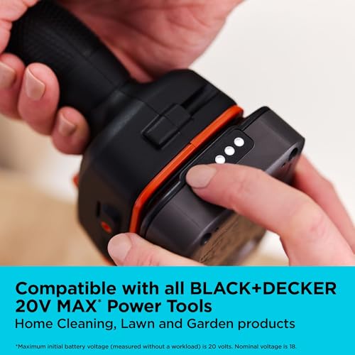 BLACK+DECKER 20V MAX 2.0Ah Lithium Ion Battery for Cordless Tools K778764
