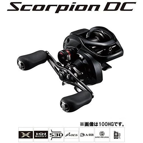 Shimano 17 Scorpion DC 100 Baitcasting Reel Right Handle U148