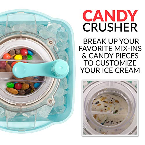 Nostalgia 2-Quart Electric Ice Cream Maker, Stainless Steel H3717