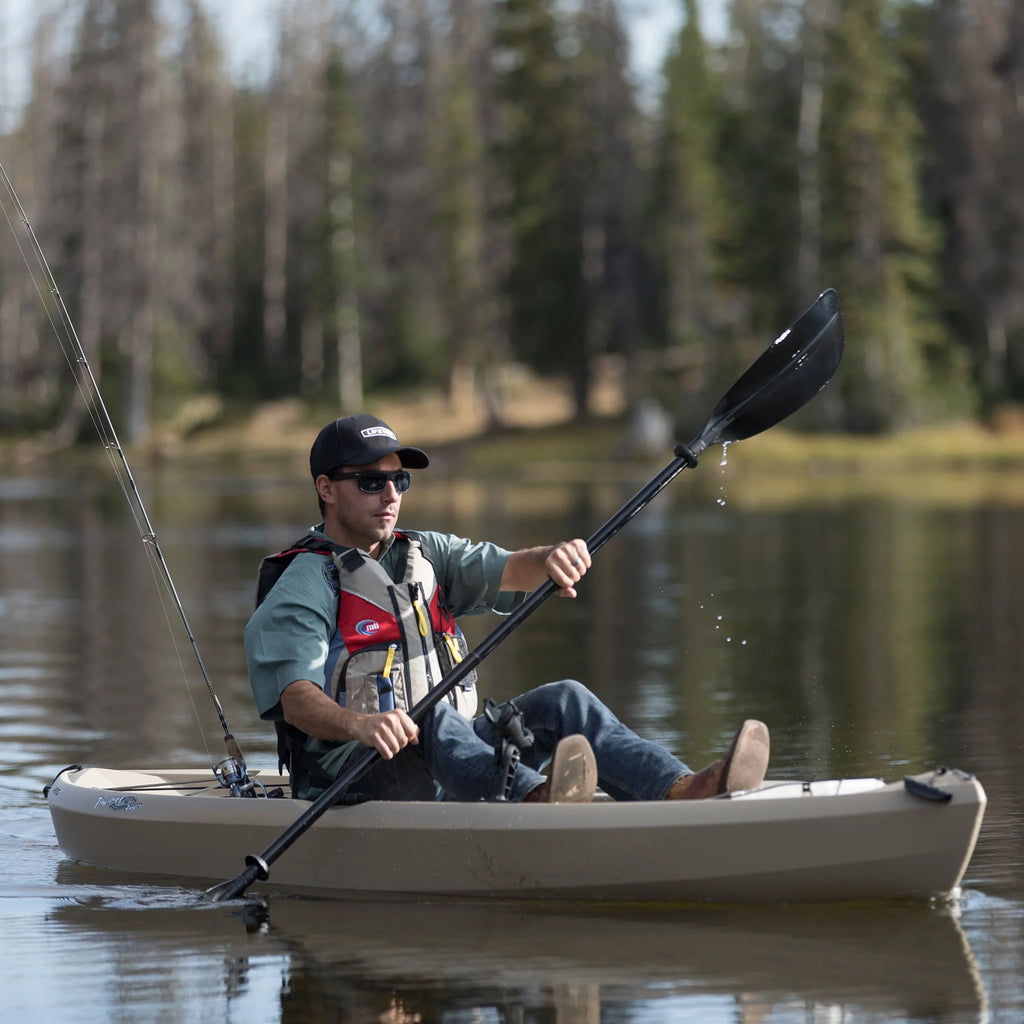 Lifetime Tamarack Angler 10 ft Sit-on-Top Fishing Kayak, Tan Y36375