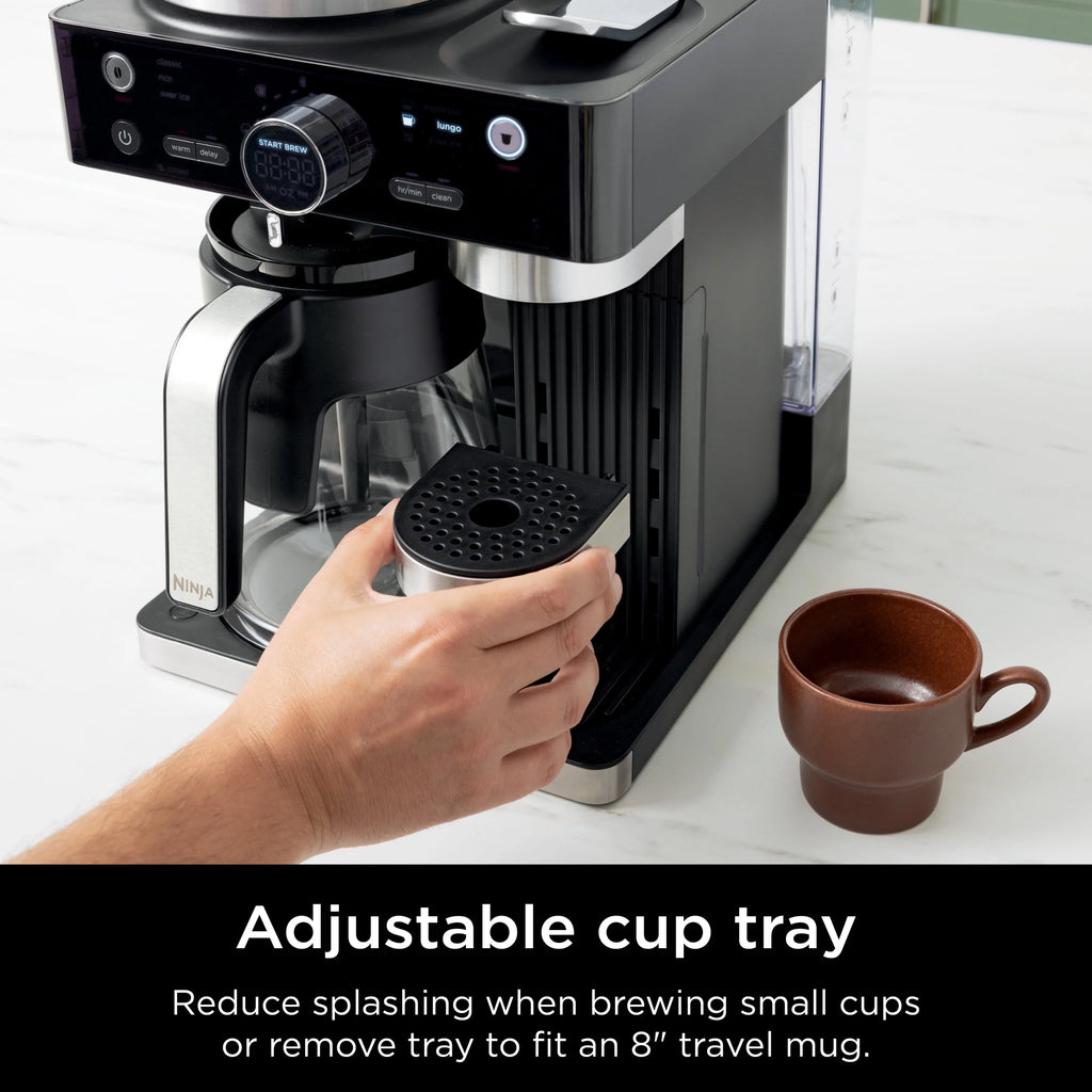 Ninja CFN601 Espresso & Coffee Barista System, Single-Serve & Capsule Compatible K171423
