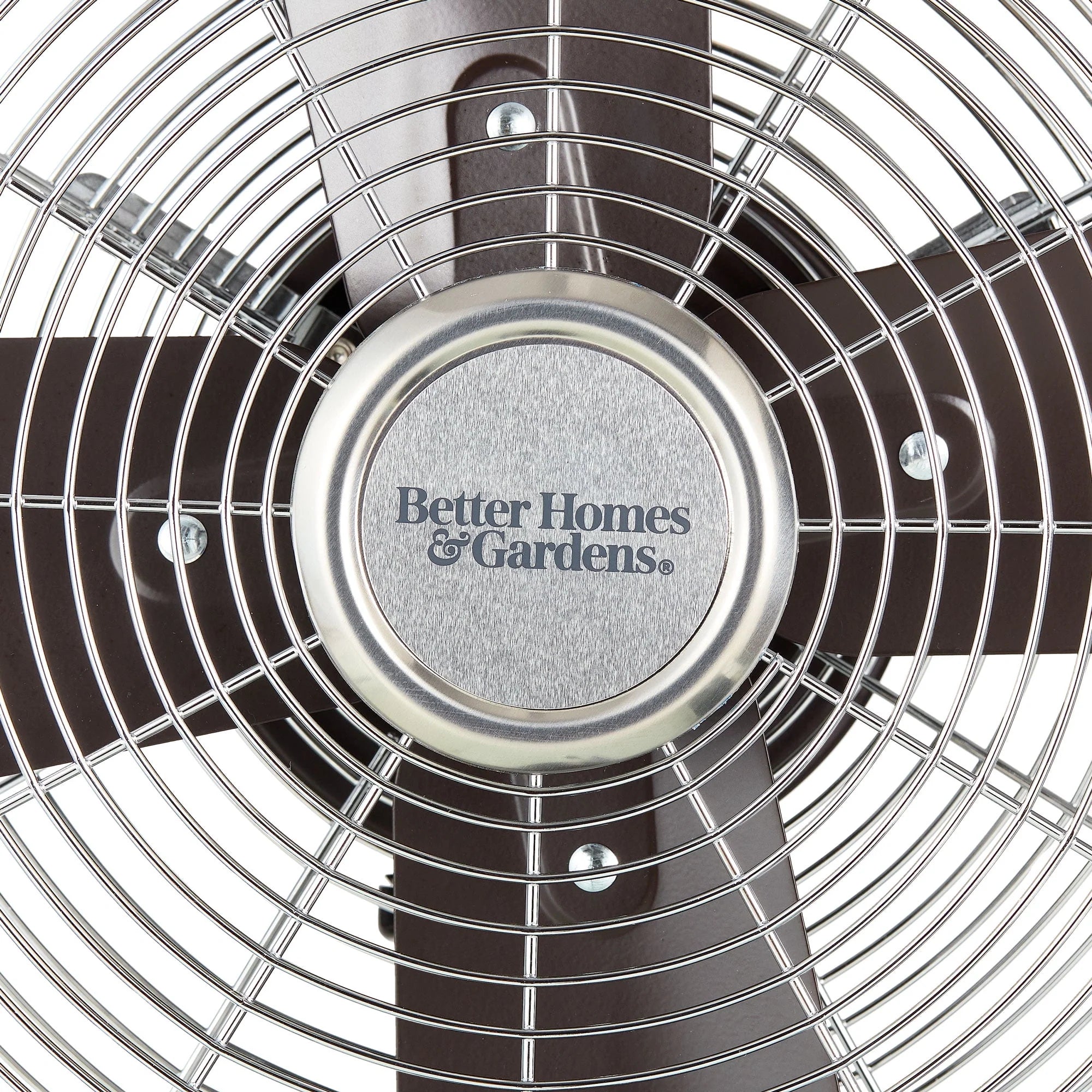 Better Homes & Gardens 16 inch Adjustable Oscillating Metal Stand Fan, Red O2097