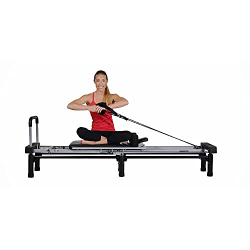AeroPilates Reformer Pilates Machine for Home Gym, Black G77834