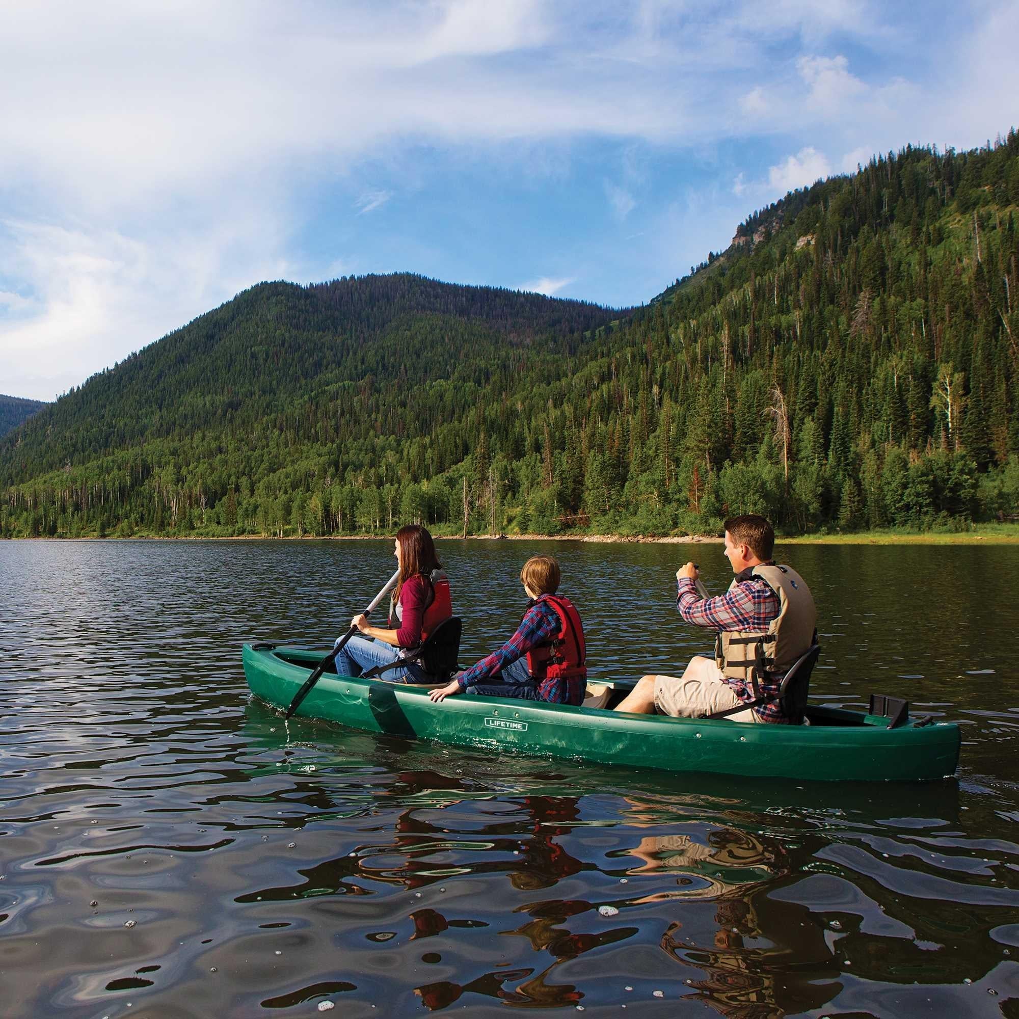 Lifetime Wasatch 130 Canoe Forest Green W575