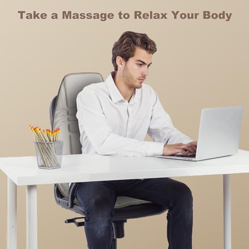 Vibration Back Massager with Heat for Chair E924824
