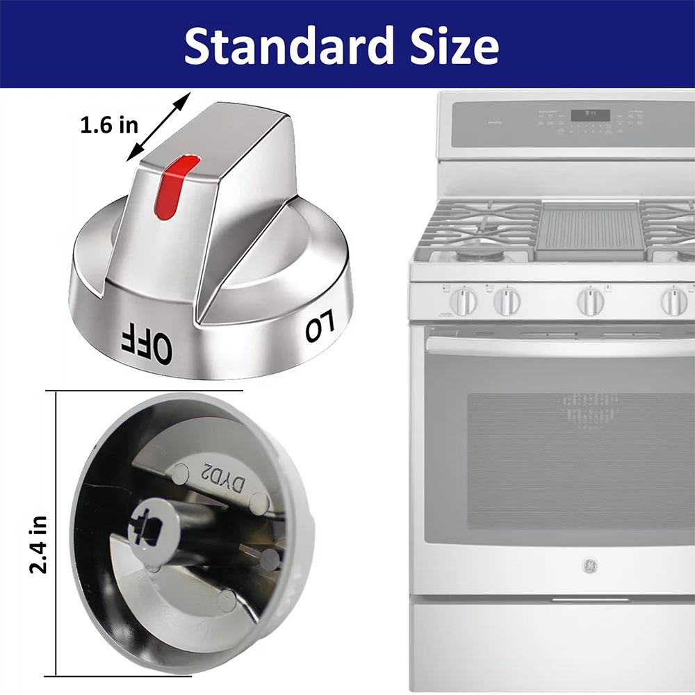 Samsung Range Oven Burner Control Dial Knob 5 Pack DG64-00473A L171014