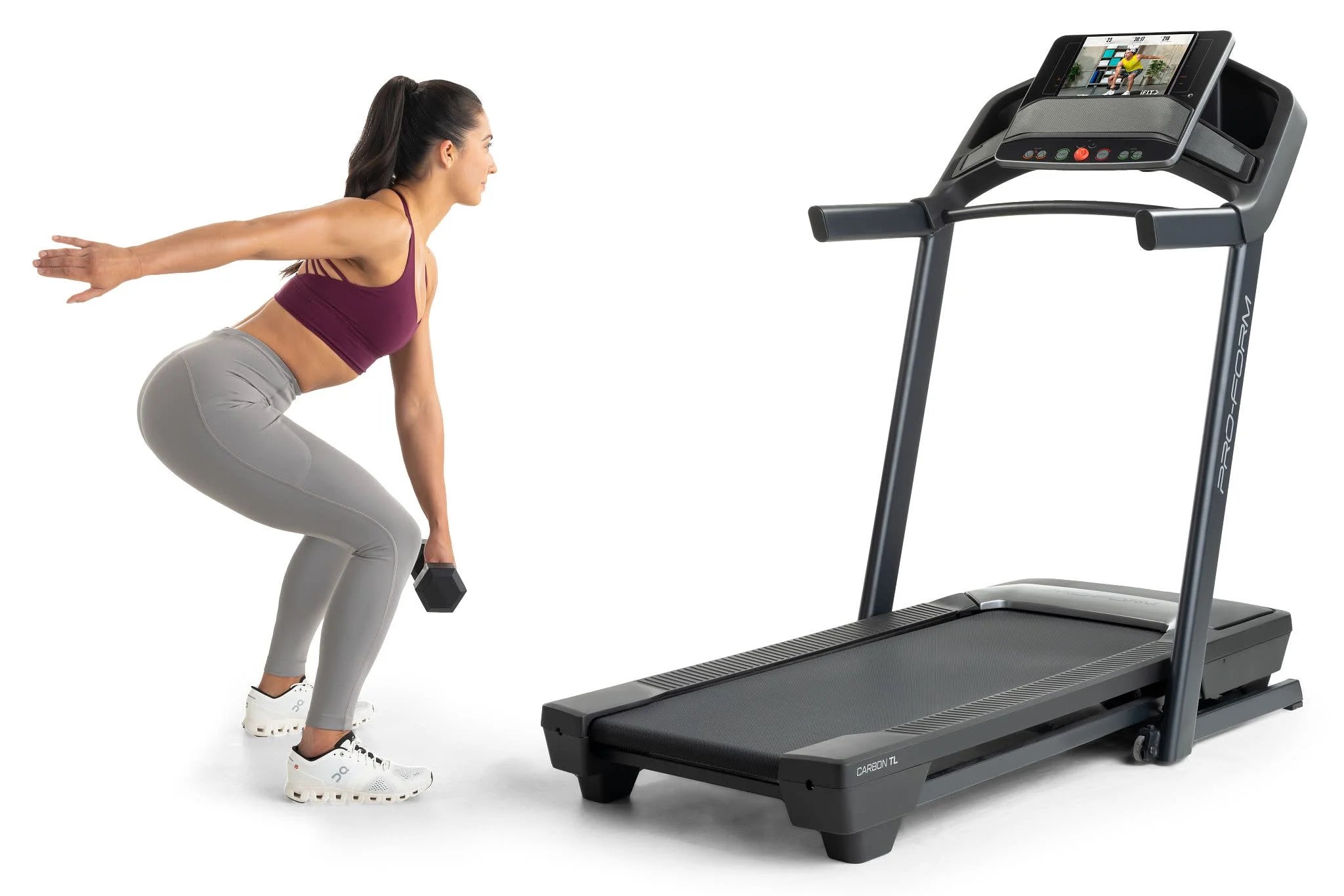 ProForm Carbon TL Treadmill with 5" Display and SpaceSaver Design Z6546