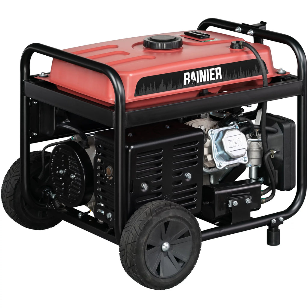 Rainier 4400 Peak Watt Dual Fuel Portable Generator with Electric Start U3534