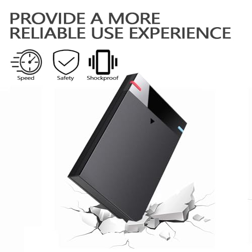 2.5'' 1TB Ultra Slim Portable External Hard Drive USB3.0 for PC, Mac, Xbox O910
