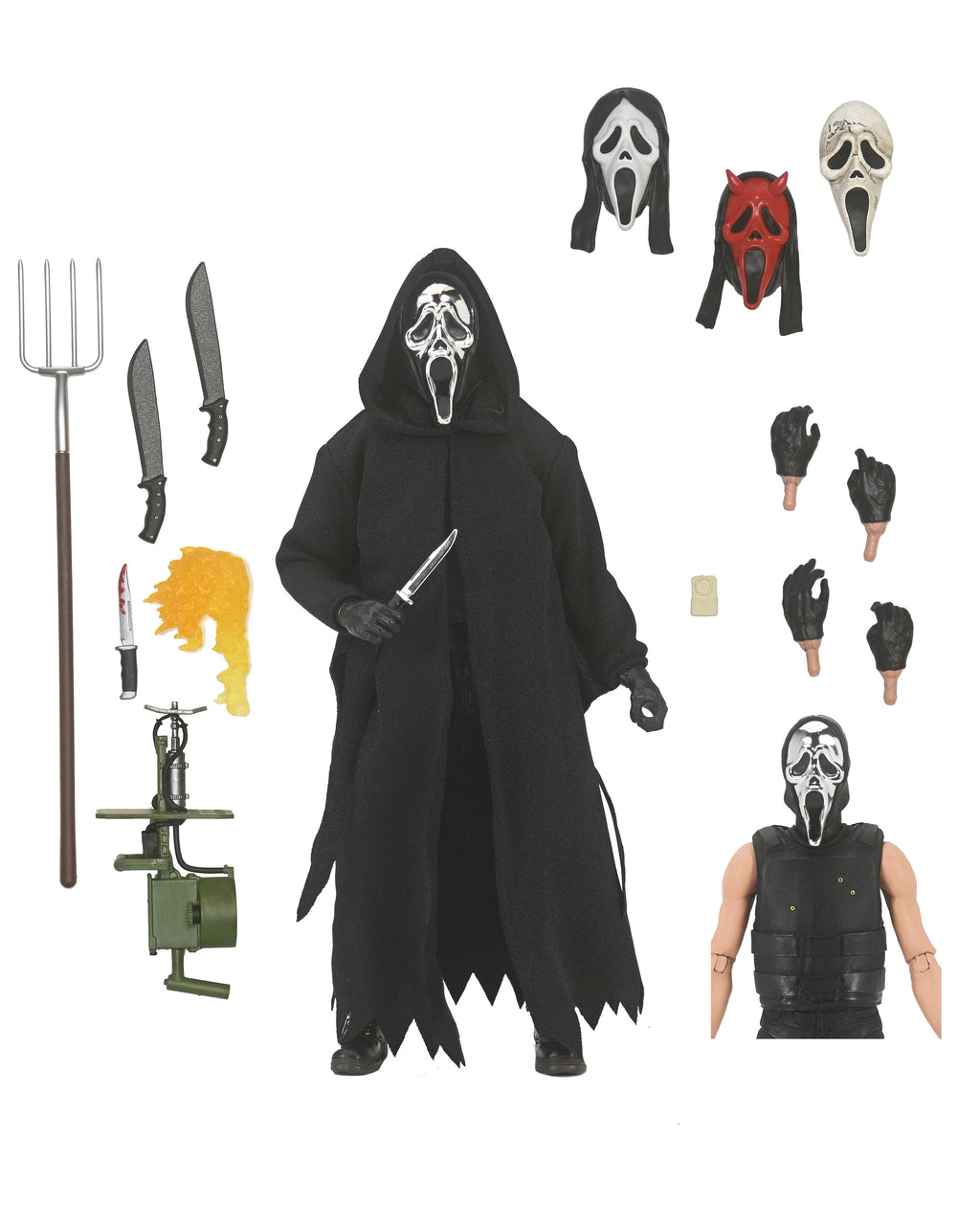 NECA Ultimate Ghostface Inferno 7 Scale Action Figure H55897