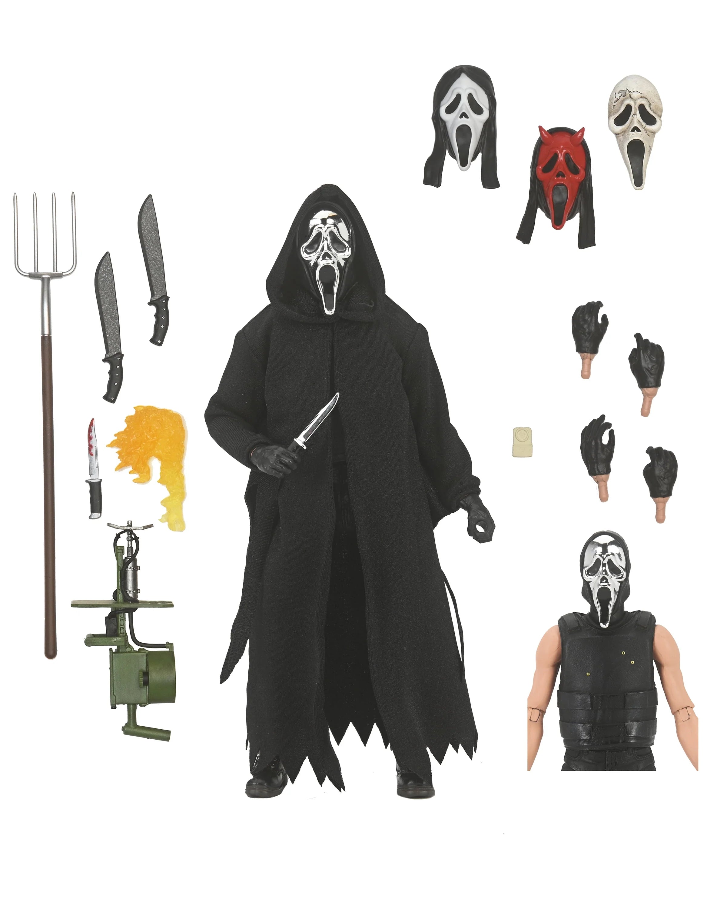 NECA Ultimate Ghostface Inferno 7 Scale Action Figure H55897
