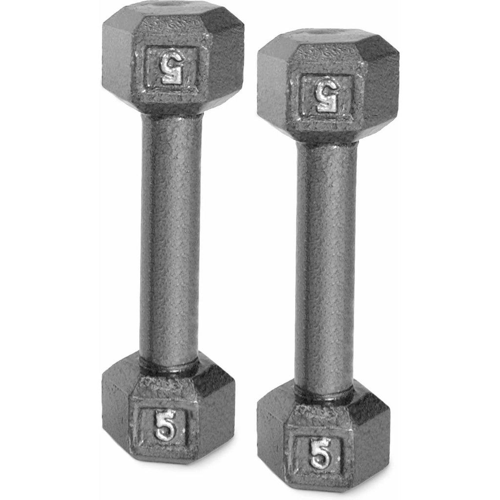 CAP Barbell Cast Iron Dumbbell 25 Lb Pair H734