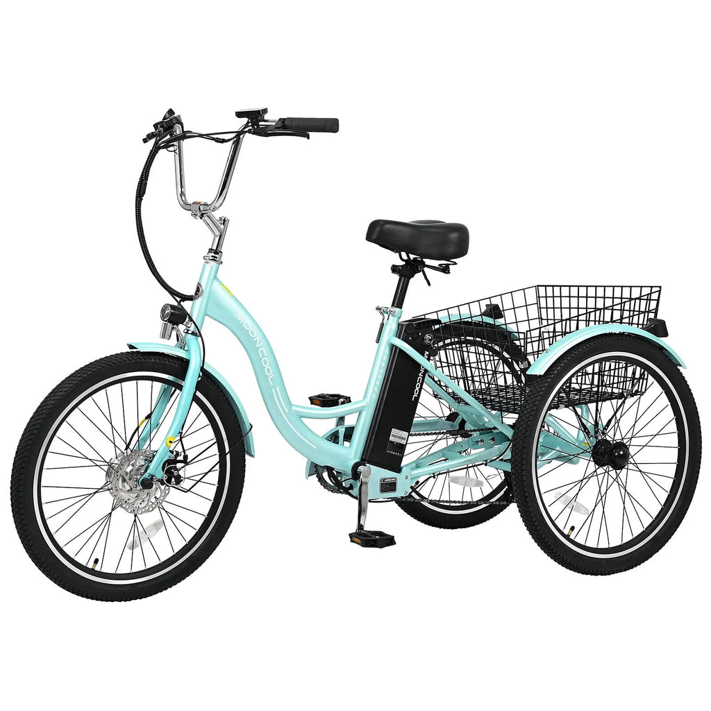 Lilypelle Adult Electric Tricycle 3-Wheel Bike for Seniors E1378