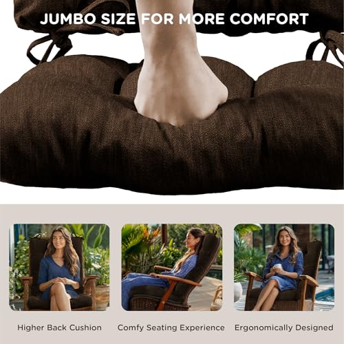Codi Outdoor Rocking Chair Cushion, Water Resistant, Sage 1PK P38027