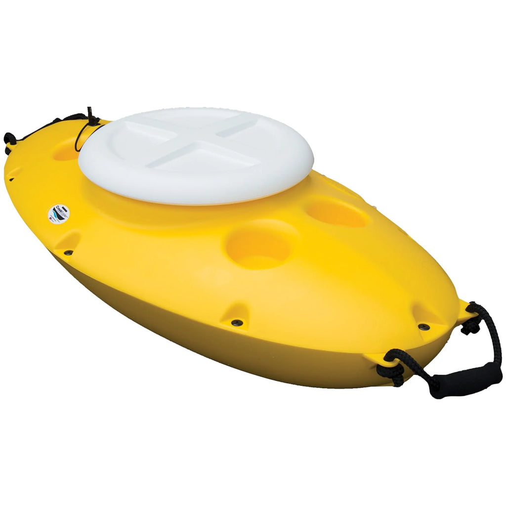 Creekkooler 30 qt Hard Side Floating Cooler, Yellow R231161