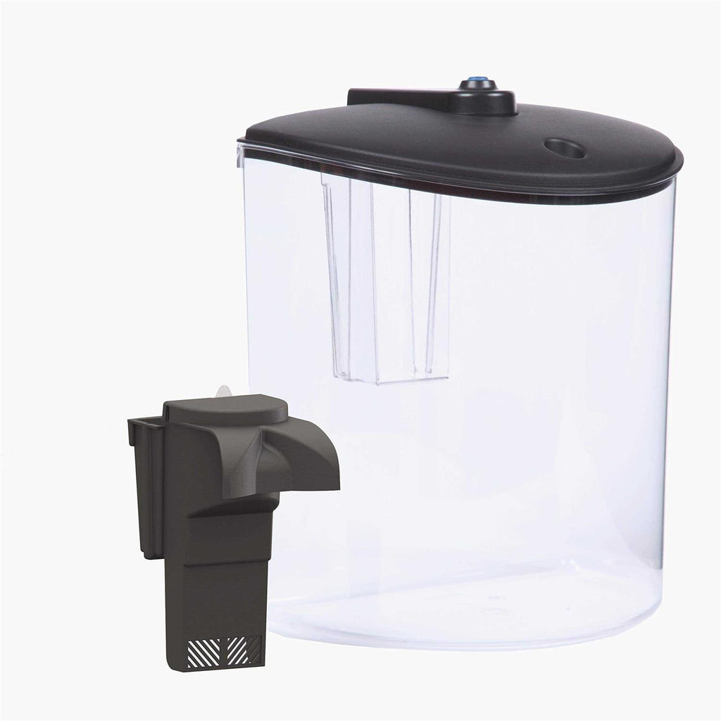 Koller Products AquaView 1.5-Gallon Fish Tank with LED Lighting and Power Filter U116