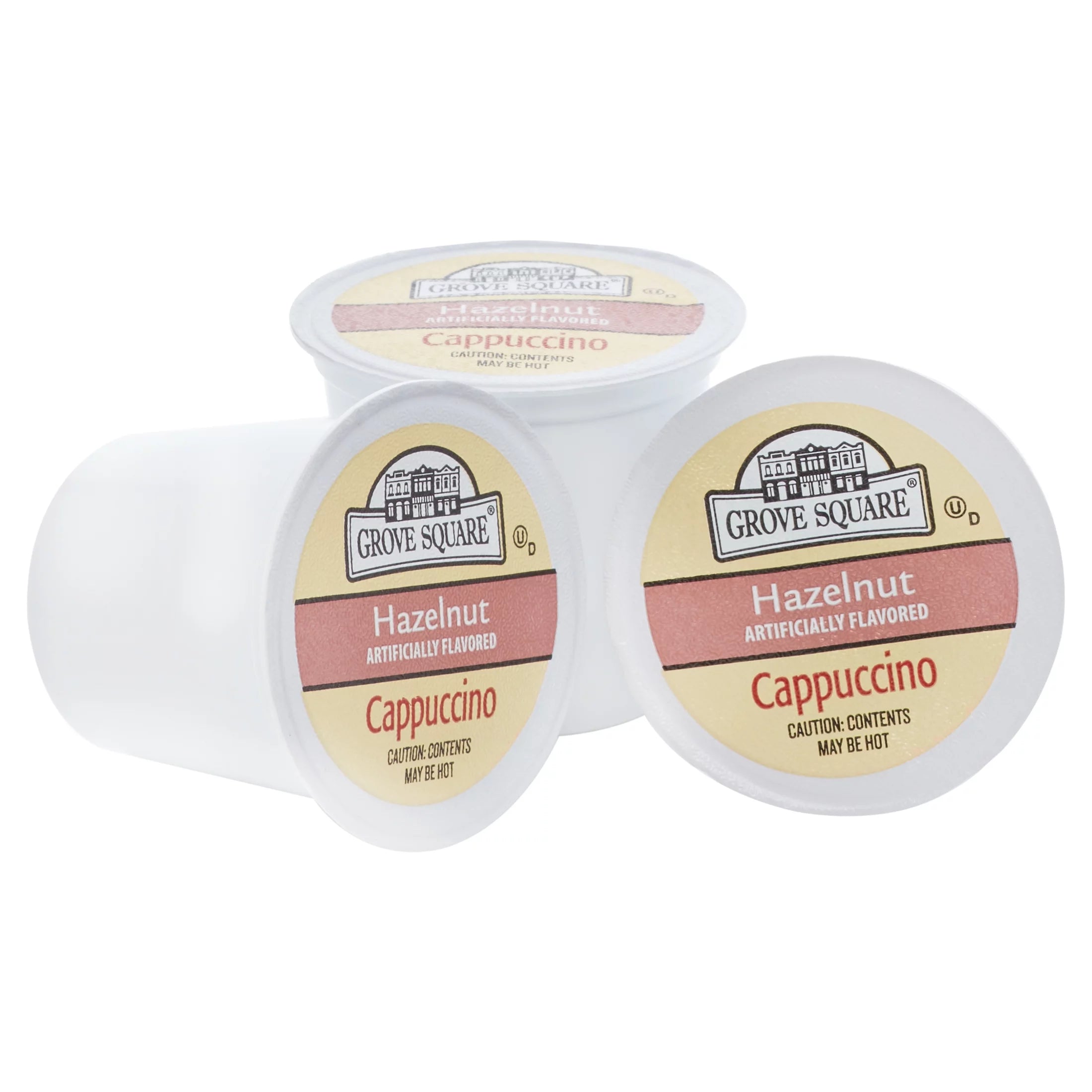 Grove Square Hazelnut Cappuccino Coffee Pods, 24 Count for Keurig K-Cup Brewers J882964