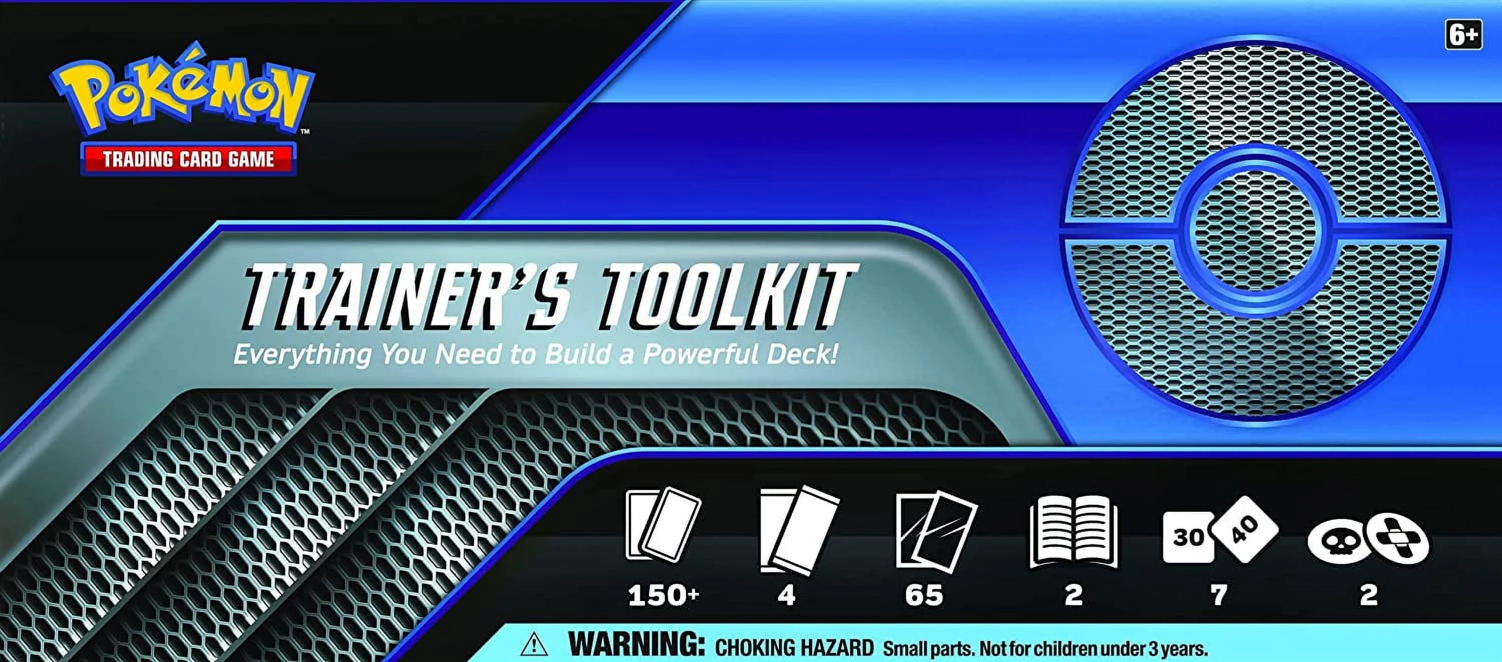 Pokemon TCG 2021 Trainers Toolkit Box with 4 Booster Packs V7682
