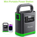iFanze 100W Portable Power Station, 24000mAh Outdoor Solar Generator Quick Charge 110V AC, DC Ports  Generator for Outdoor Camping, Home Backup, RV Camping, Emergency, Power Outages (No Solar Panel)